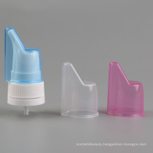 High quality Ratchet collar nasal sprayer plastic medical spray white mouth spray